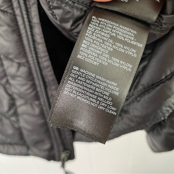 NWT The North Face Thermoball Trek Vest Puffer Embroidery Black Trekker Logo - Picture 9 of 14